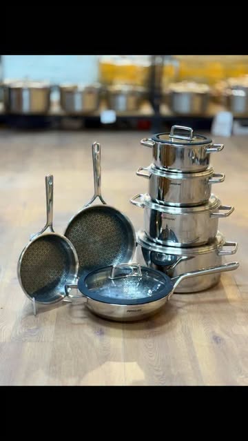 سرویس ۱۳پارچه استیل کف لیزری کد ۳۳۴۳(ارسال رایگان)